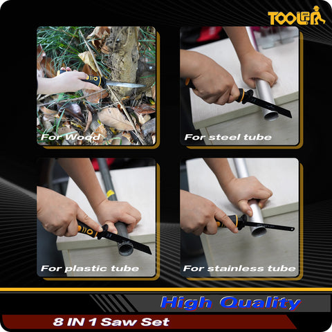 Toolan lockback mechanism secures blades firmly for safe, precise blade changes