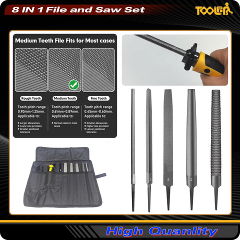 Toolan 62-66 HRC teeth close-up emphasizes durability.