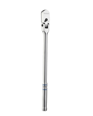 Toolant 3/8 drive flex-head ratchet compact view enables tight-space access
