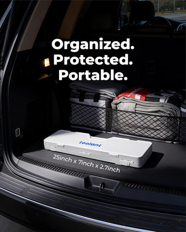 Toolant 72-tooth dual-drive ratchet offers smooth bidirectional use.