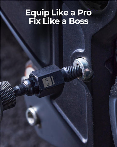 Toolant adapters and knockout pin included in kit.