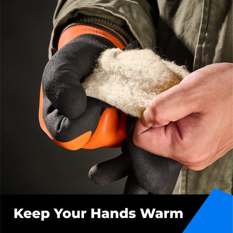 Toolant brushed fleece lining adds warmth during work