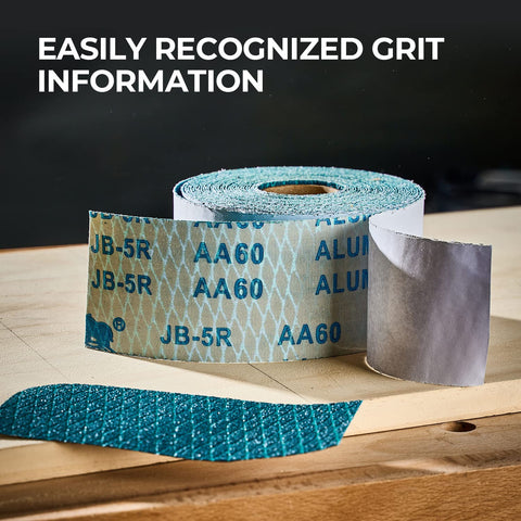 toolant debris-dispersion system reduces heat buildup during sanding.