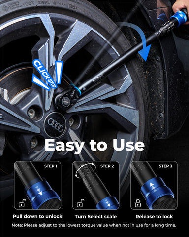 Toolant deep sockets collection fits lug nuts on most vehicles.