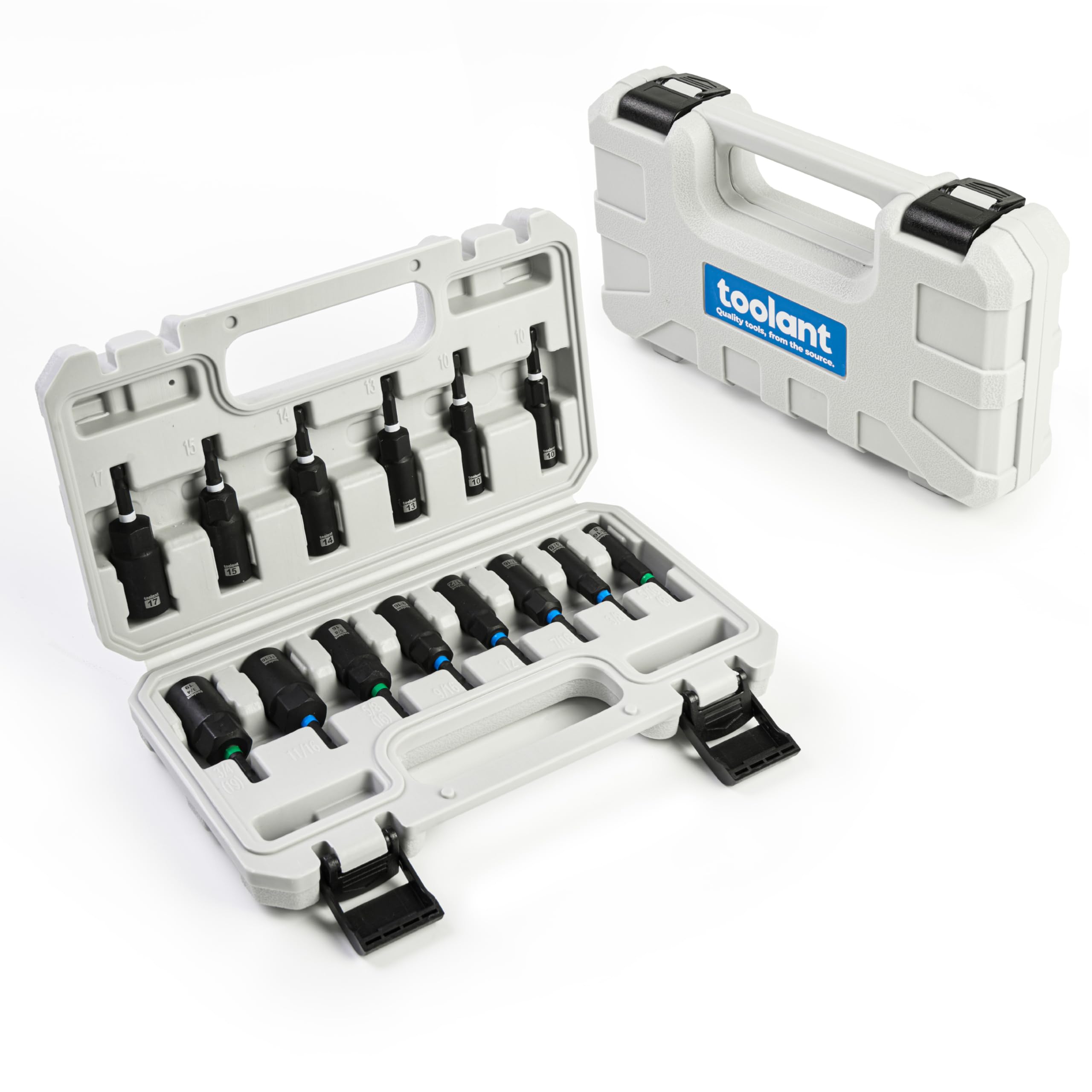 Toolant Deeper Nut Driver Set demonstrates durability for demanding jobs.