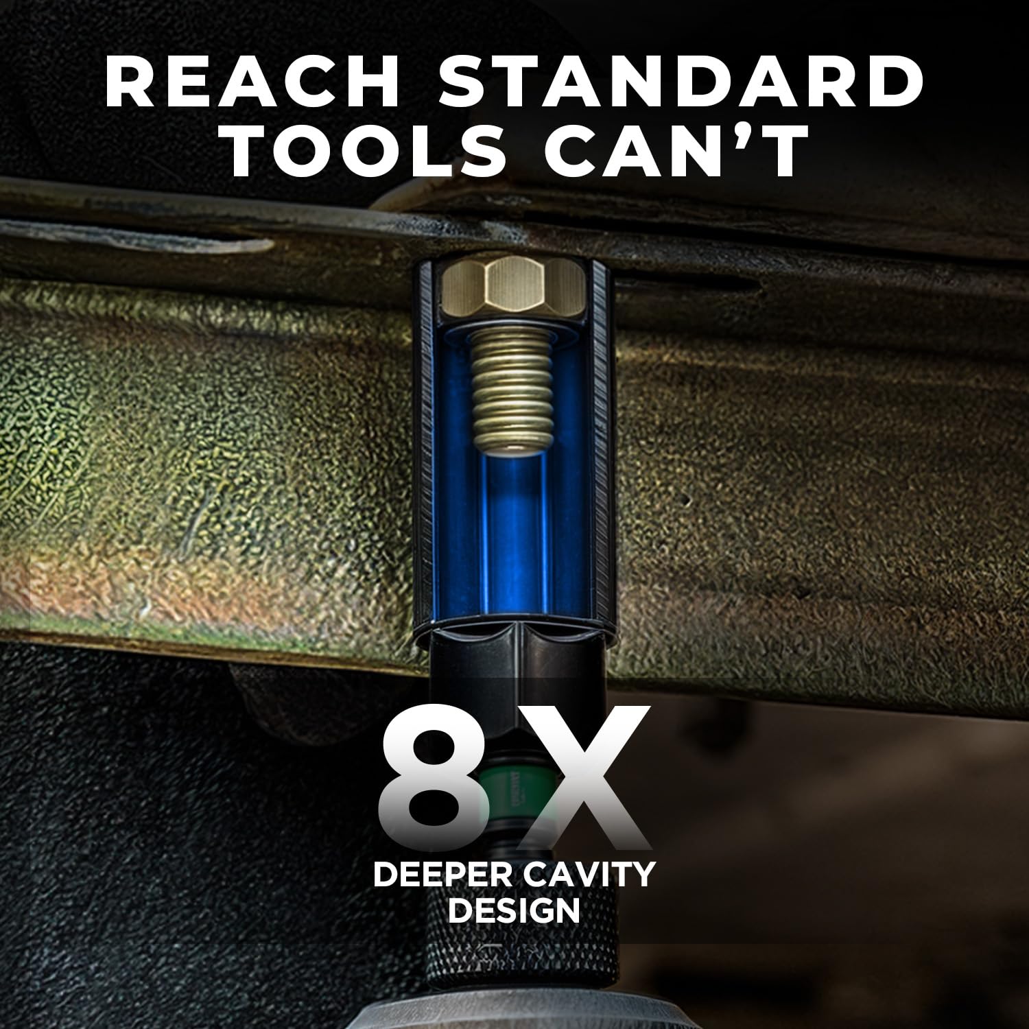 Toolant Deeper Nut Driver Set with premium finish for lasting performance.