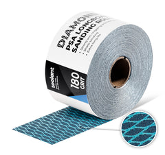 toolant Diamond Shape 180 Grit sandpaper roll with gritty surface for quick material removal