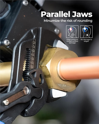 Toolant ergonomic handle reduces hand fatigue during use