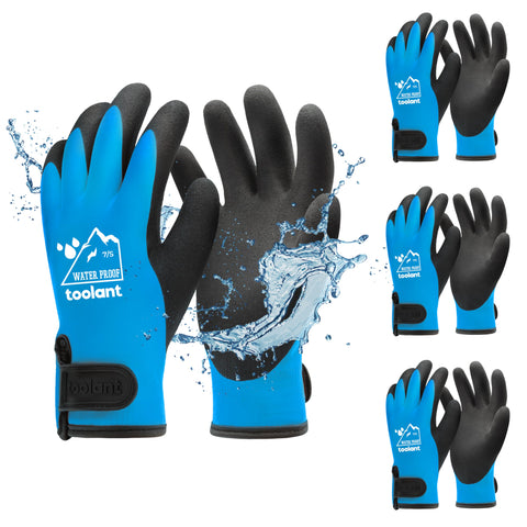 toolant waterproof gloves with dipped palm keep hands dry in wet work conditions