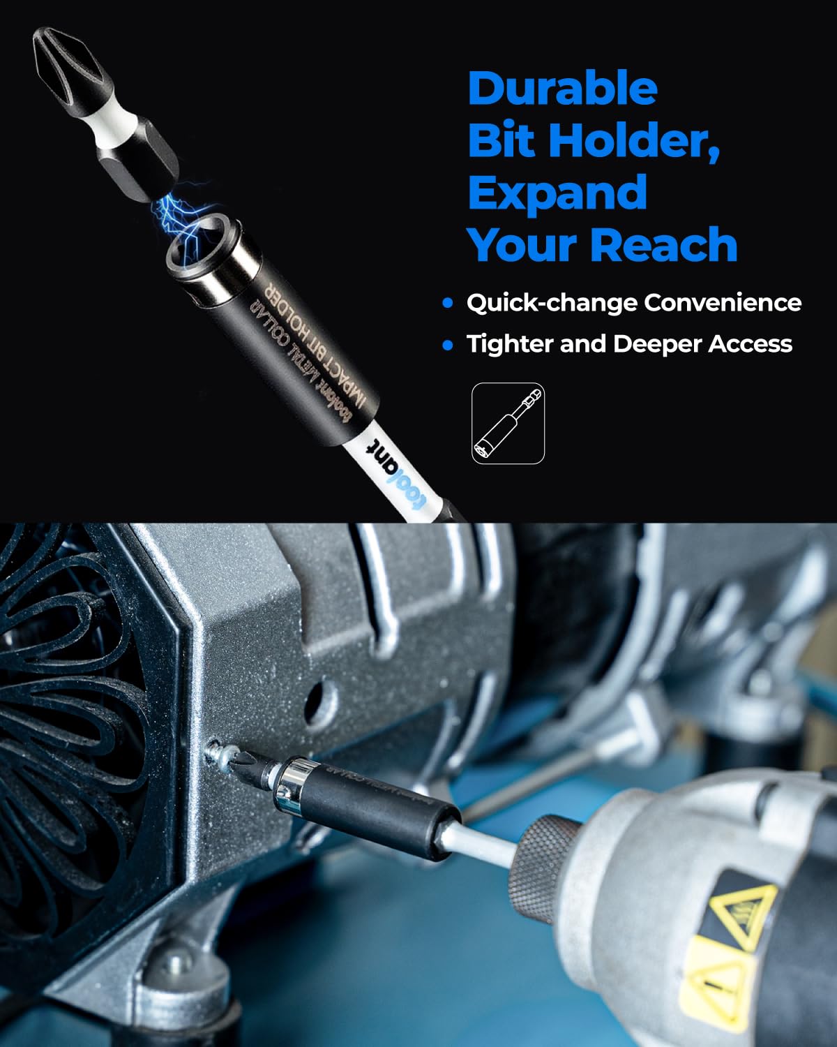 Toolant high torque readiness for impact drivers and wood screws