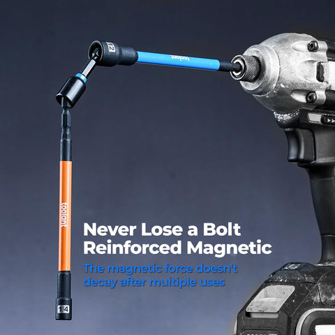 Toolant magnetic pickup feature shows reliable screw retention during installations