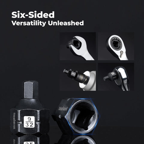 Toolant one-piece socket design prevents bit separation under load.