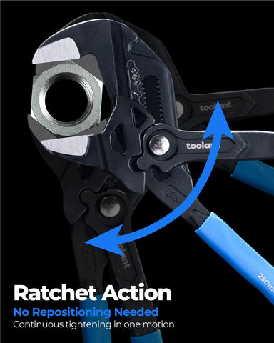 Toolant parallel smooth jaws provide secure grip and prevent slipping