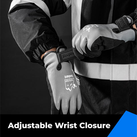 Toolant secure-fit wrist with Velcro for snug sizing.