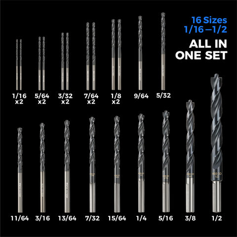 Toolant stainless steel and metal drilling bits tuned for longevity
