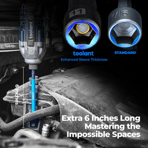 Toolant thick-wall nut driver construction detail underscores enhanced durability