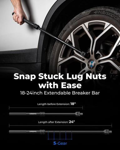 Toolant torque wrench dial provides clear dual-unit readings.