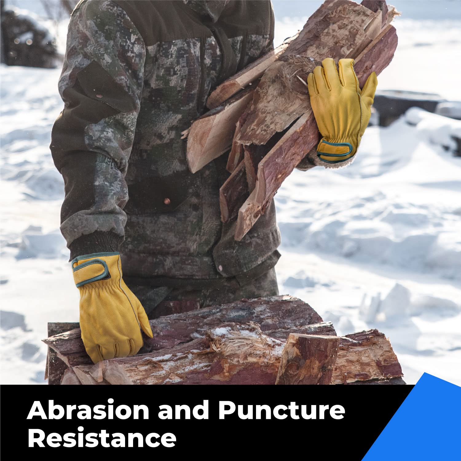 Toolant gloves feature Keystone Thumb for flexible, comfortable movement.