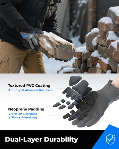 Toolant touchscreen fingertips for device use without removing gloves.