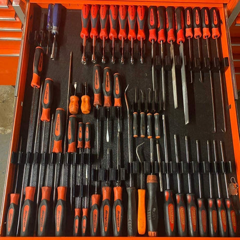 ToolBox Widget Pro Series 4.0 12-holder kit with eight spacers.