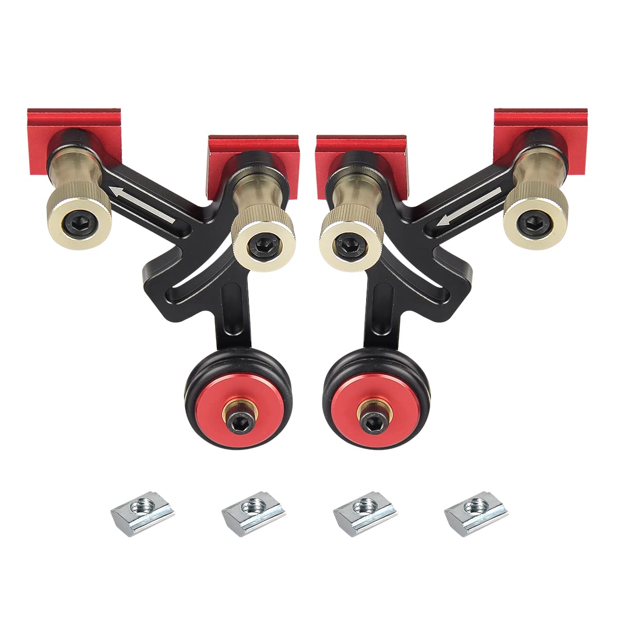 Toolcool Aluminum Alloy Featherboard Guide improves stock alignment during cuts