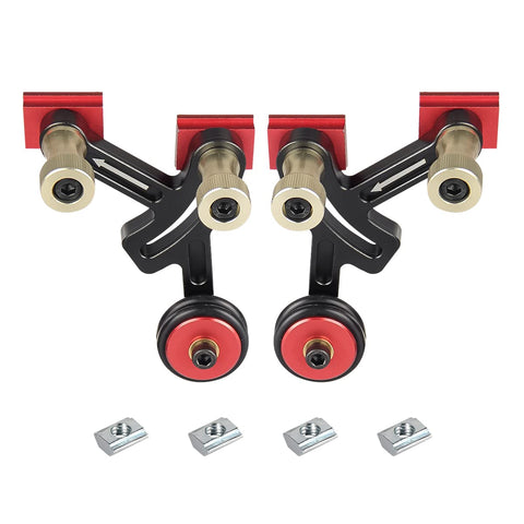 Toolcool Aluminum Alloy Featherboard Guide improves stock alignment during cuts