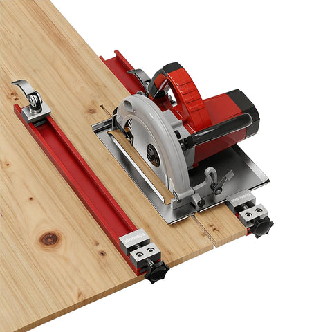 Toolcool guide ideal for trimming narrow stock in cabinetry and trim work.