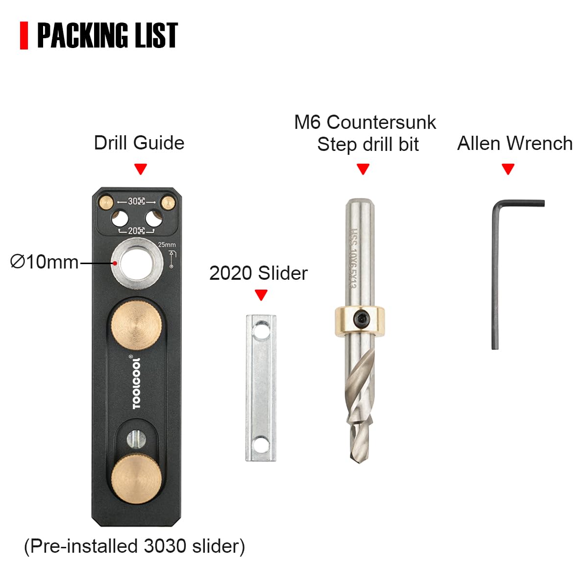 Toolcool European-standard compatibility illustration communicates versatile use