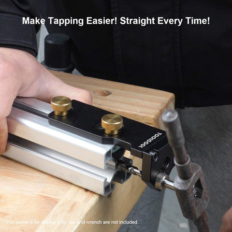 Toolcool hardened steel guide bushing reduces wear for lasting accuracy.