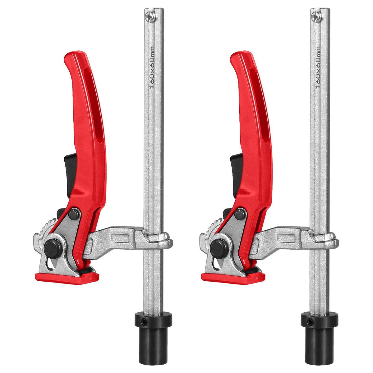 Toolcool MFT table workbench clamp setup secures workpieces quickly.