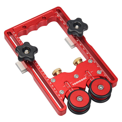 Toolcool One Way Bearing Roller Featherboard top view for smooth feeding with reduced friction.