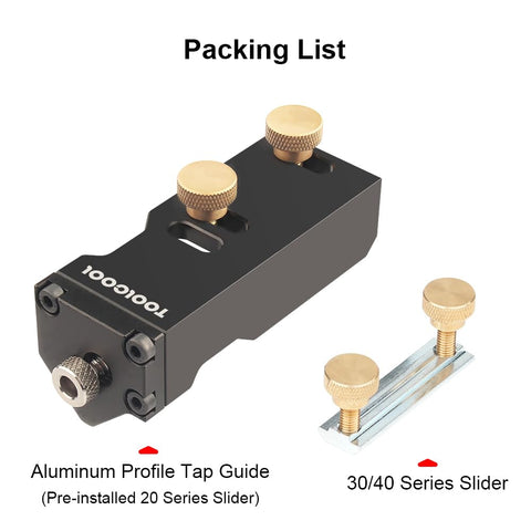Toolcool compatible with 2020, 2040, 3030, 3060, 4040, and 4080 profiles.