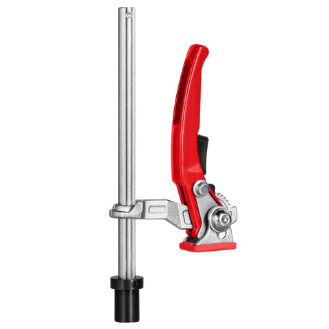 Toolcool quick ratchet clamp demonstrates fast clamping action.