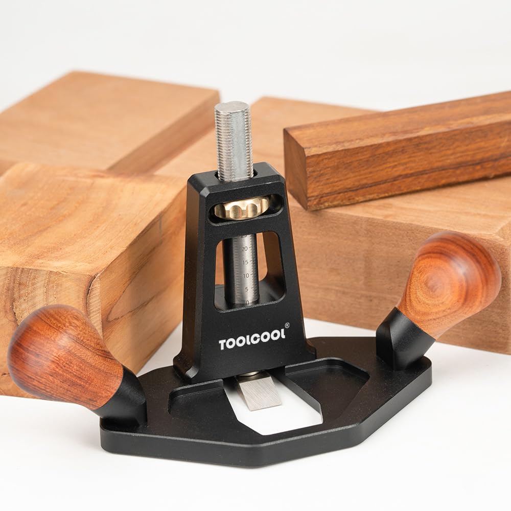Toolcool Router Plane in use showing stable setup and smooth operation.