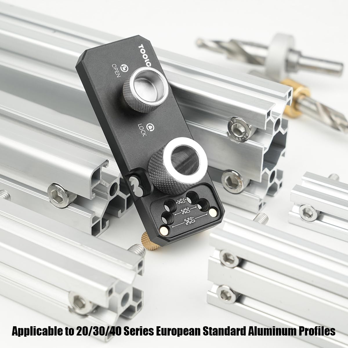 Toolcool M6 and M8 step drill bits enable clean countersunk holes.