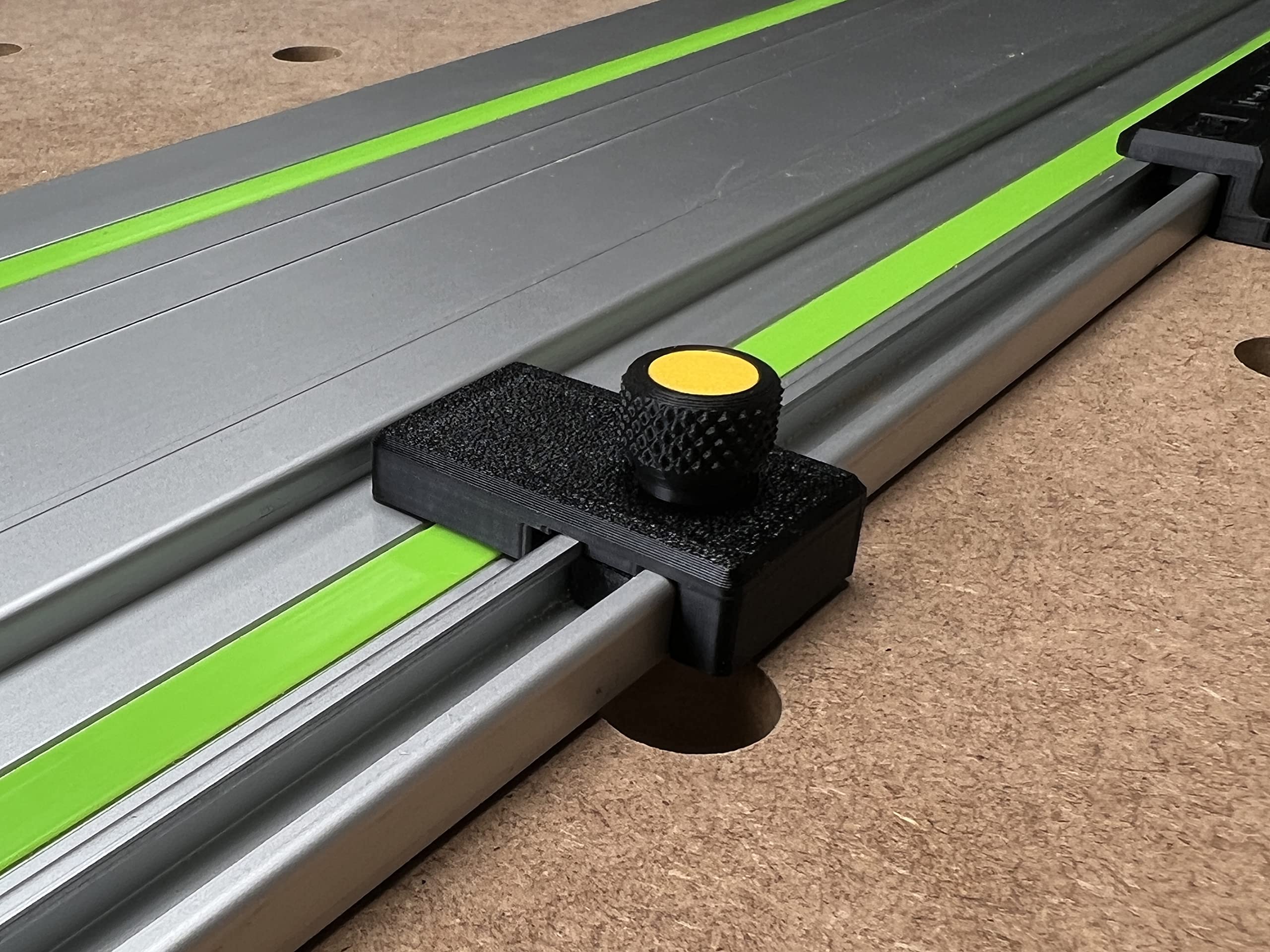 ToolCurve adapter using original sub-base screws for secure mounting.