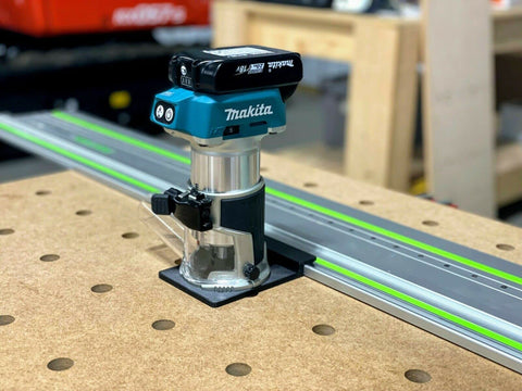 ToolCurve enables straight cuts and dados along guide rails with confidence