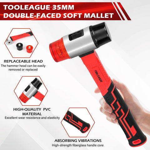 TOOLEAGUE spacers provide 40 pieces with non-slip grooves for consistent gaps.