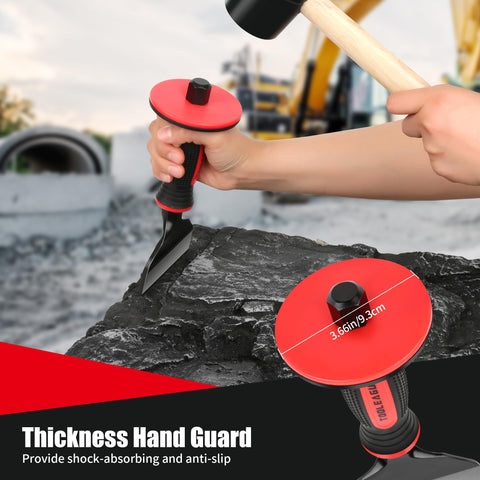 TOOLEAGUE CR-V steel chisels crafted for durable masonry tasks