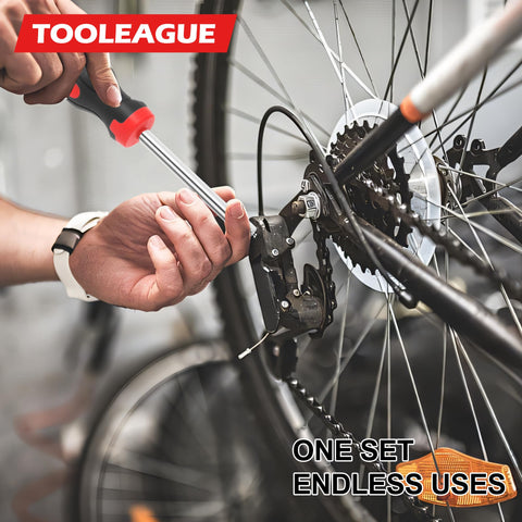 TOOLEAGUE nut driver deep reach ideal for recessed fasteners