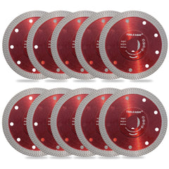 TOOLEAGUE Diamond Saw Blade porcelain-cutting for clean edges.