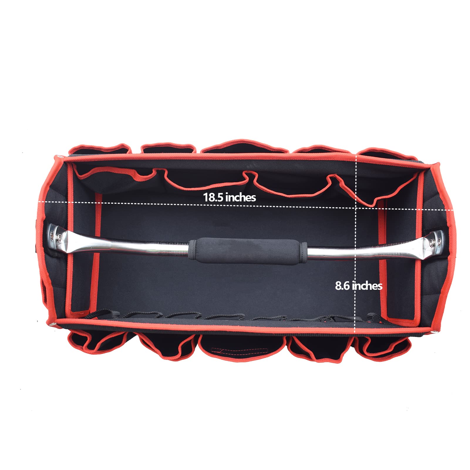 TOOLEAGUE durable fabric construction resists wear daily