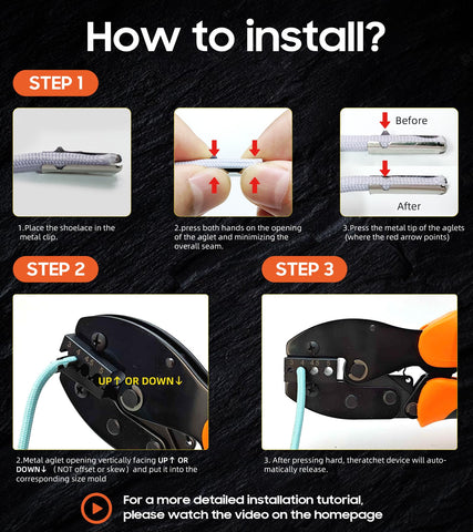 Beginner-friendly all-in-one aglet repair kit by Toolhoper