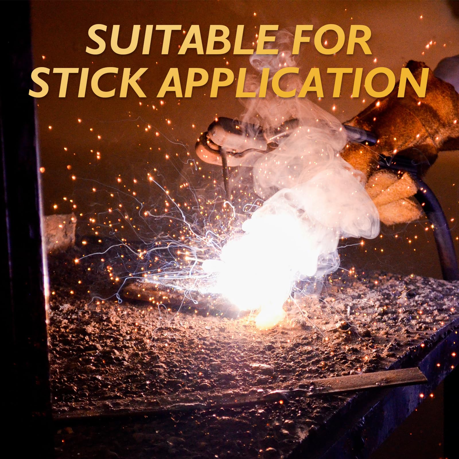 TOOLIOM E6013 delivers smooth surface cover welds and easy arc re-starts.
