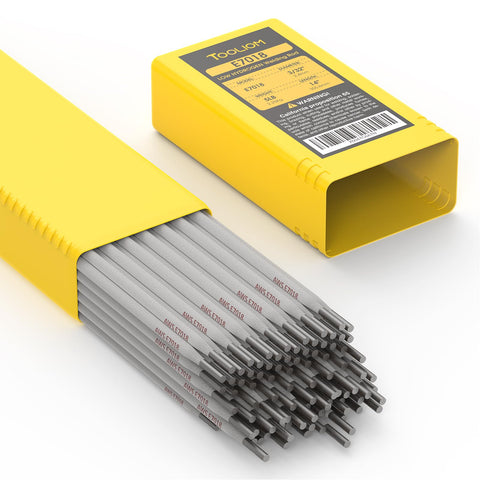 TOOLIOM E7018 3-32 welding rod with flux for stable arc and clean welds
