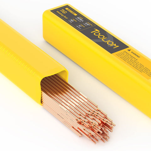 TOOLIOM ER70S-6 TIG rod copper coated for strong, clean welds on mild steel