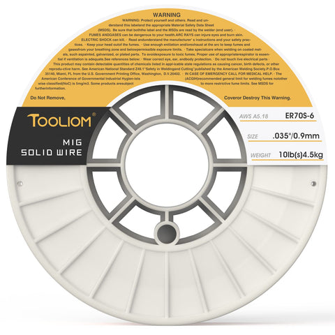 All-position welding with TOOLIOM ER70S-6 showing consistent beads