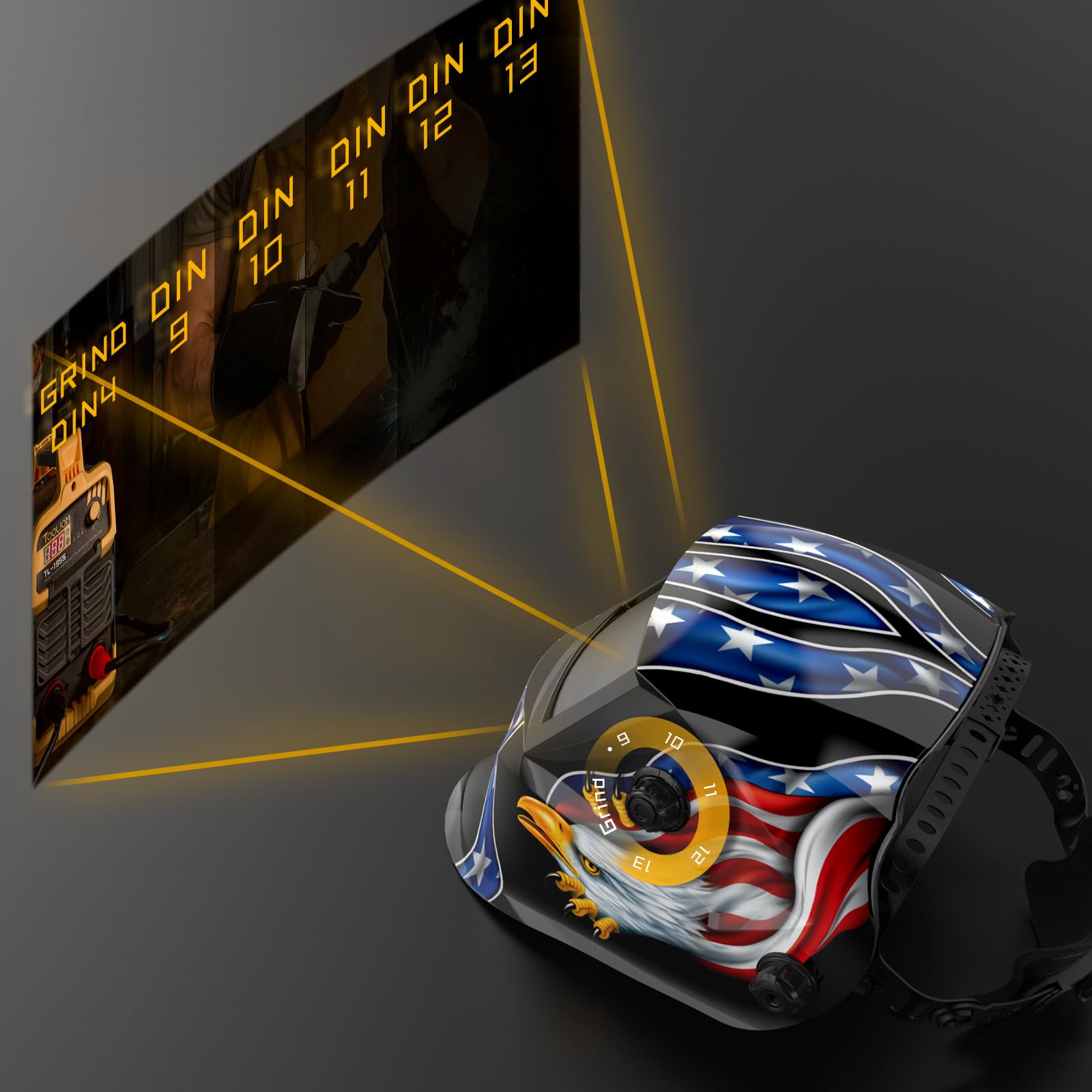 Toooliom headgear adjustment strap ensures secure, comfortable fit