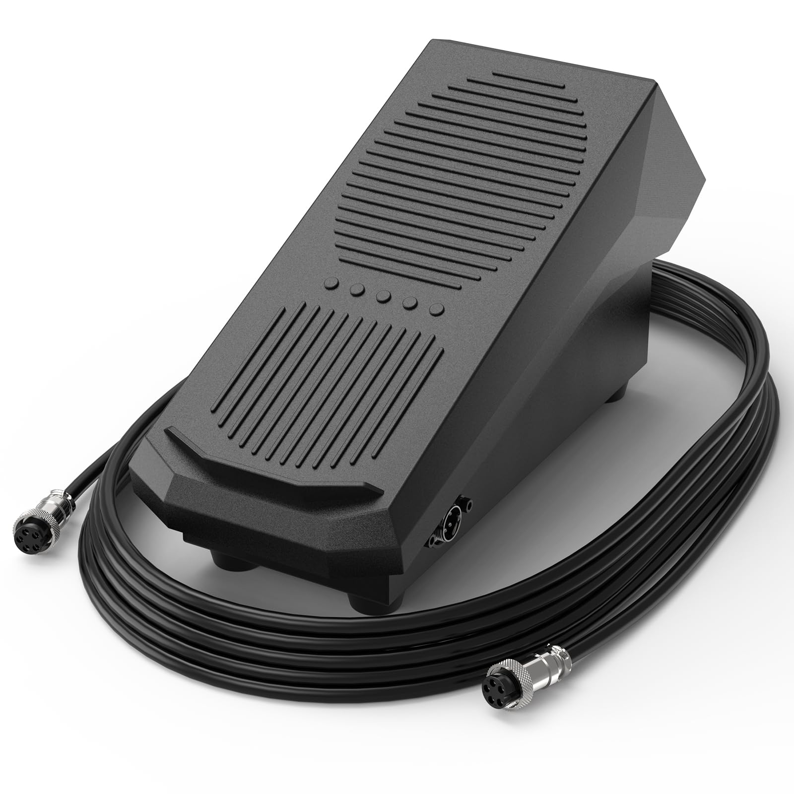 TOOLIOM TIG welding foot pedal with non-slip surface for stable control.