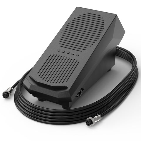 TOOLIOM TIG welding foot pedal with non-slip surface for stable control.